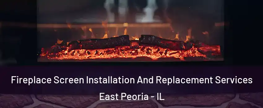  Fireplace Screen Installation And Replacement Services East Peoria - IL