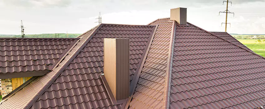 Residential Chimney Flashing Restoration in East Peoria, IL