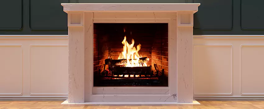 Decorative Electric Fireplace Installation in East Peoria, Illinois