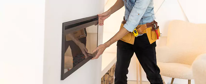 Metal Fireplace Installation in East Peoria, Illinois