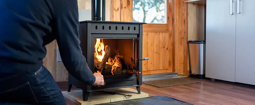 Open Hearth Wood Fireplace Installation in East Peoria, IL