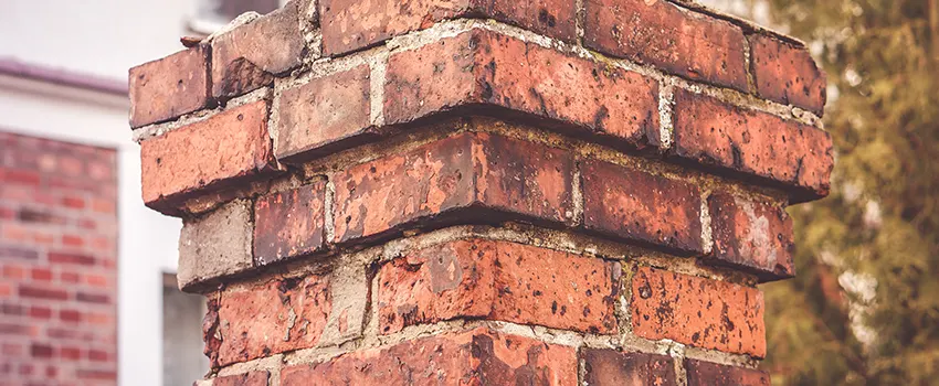 Cracked Chimney Bricks Repair Cost in East Peoria, Illinois